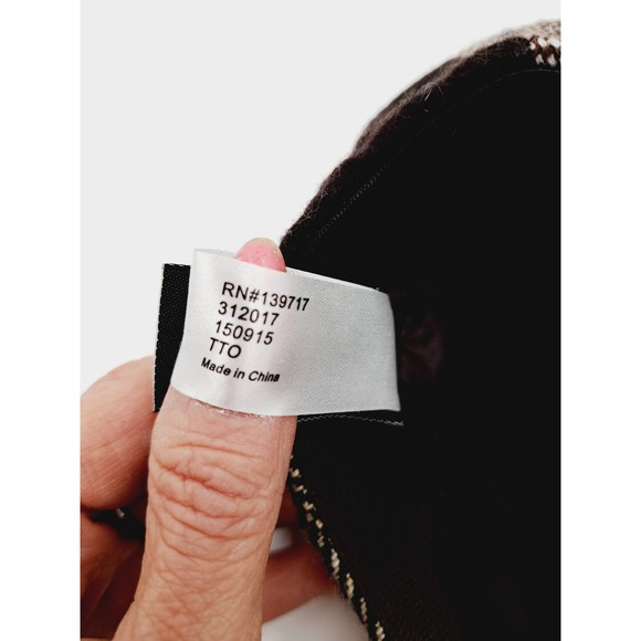 NWOT Baby Rattle Mixed Plaid Herringbone Newsboy cap 12-24 Months - Picture 9 of 9